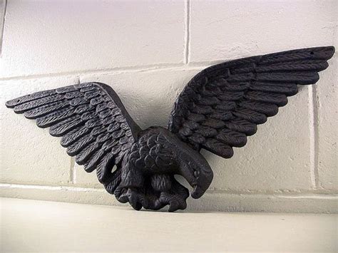 metal eagle for house|cast iron eagle plaques on houses.